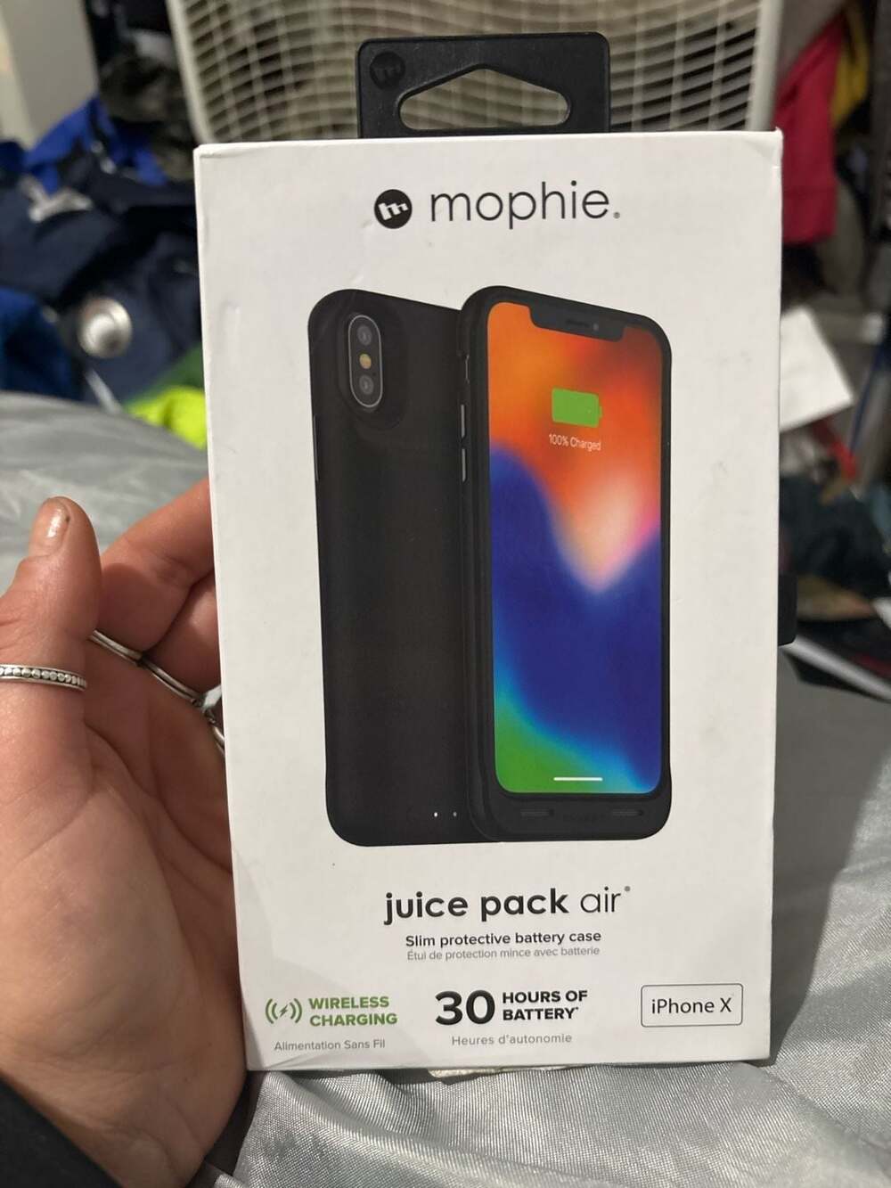 mophie juice pack air battery case for iPhone X